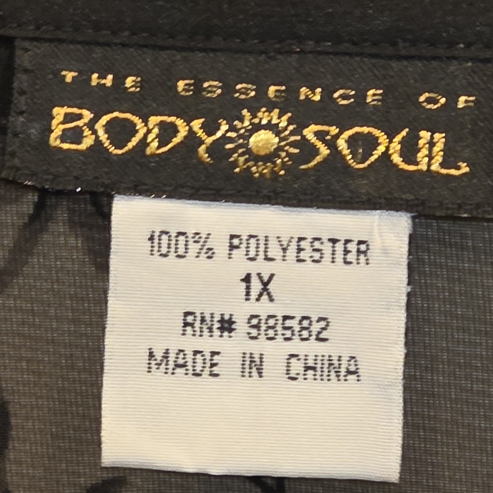 Elegant Black Sheer Women's Blouse - Picture 3 of 3